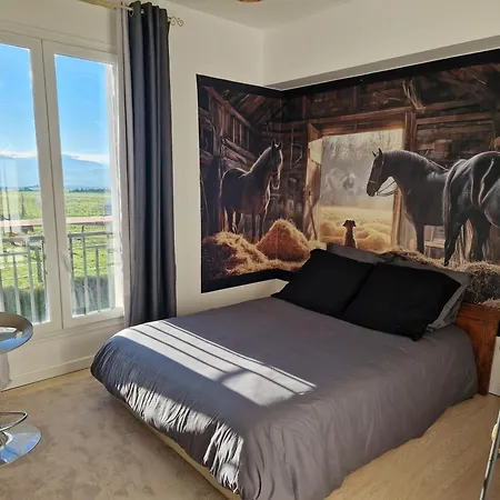 Duplex Calme, Vue Chevaux Et Montagnes *