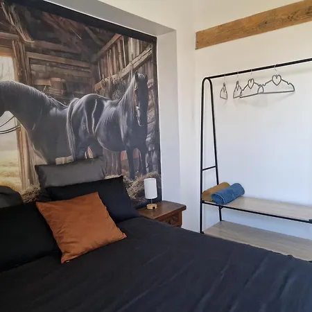 Duplex Calme, Vue Chevaux Et Montagnes